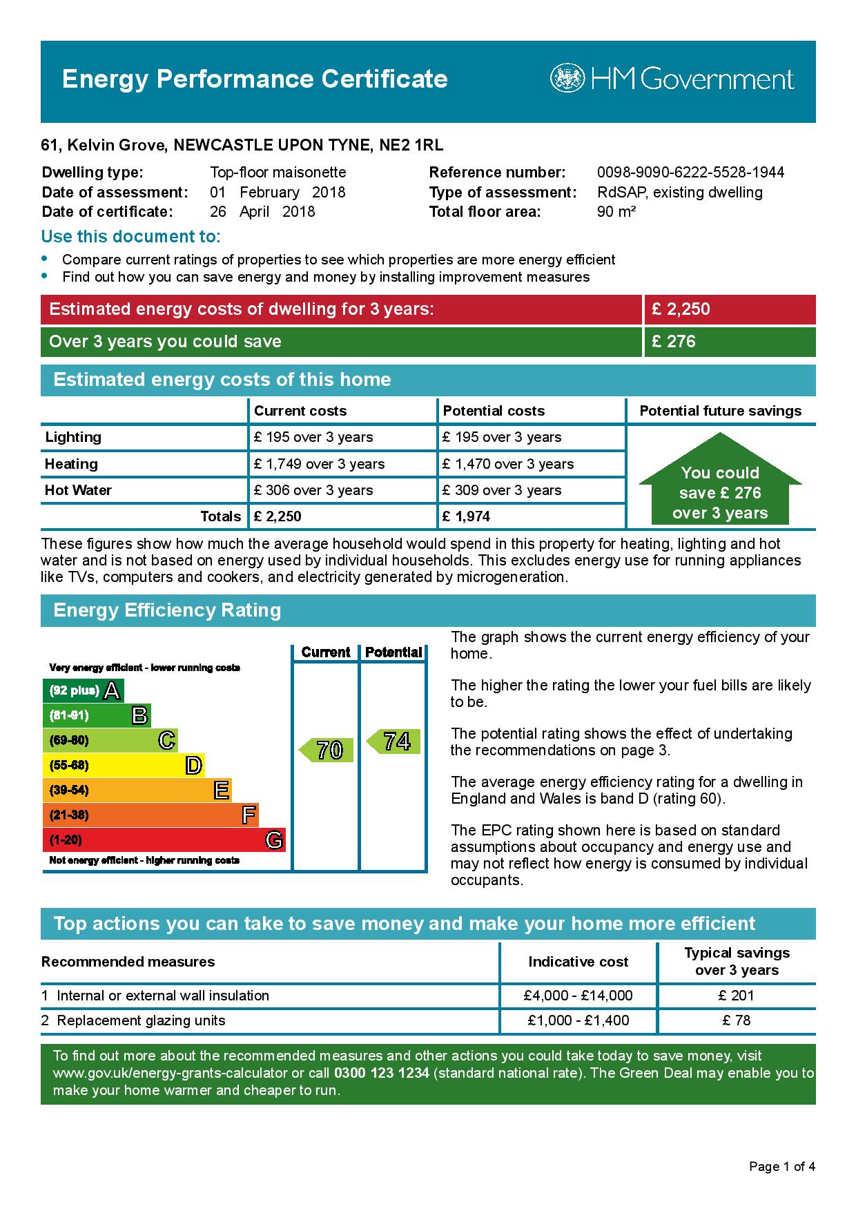 61 kelvin grove epc page 001