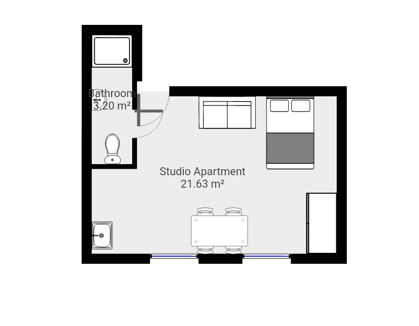 Apartment 4 52 dean st   ground floor