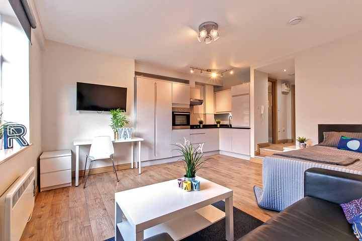 1 Bed Student Property in City Centre, Newcastle - Bridge House Studio  Apartments/ Ridley Properties